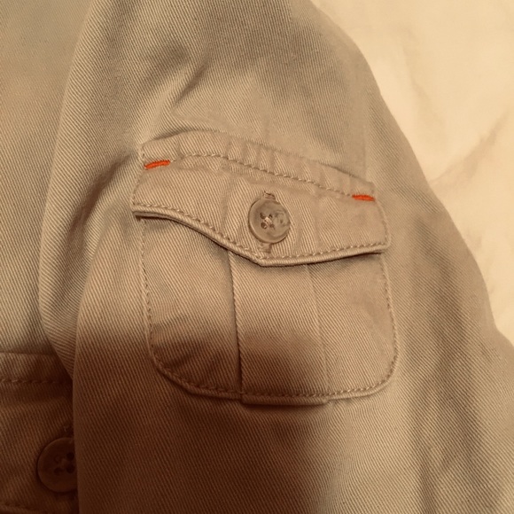 Khaki Button Shirt - Picture 6 of 6